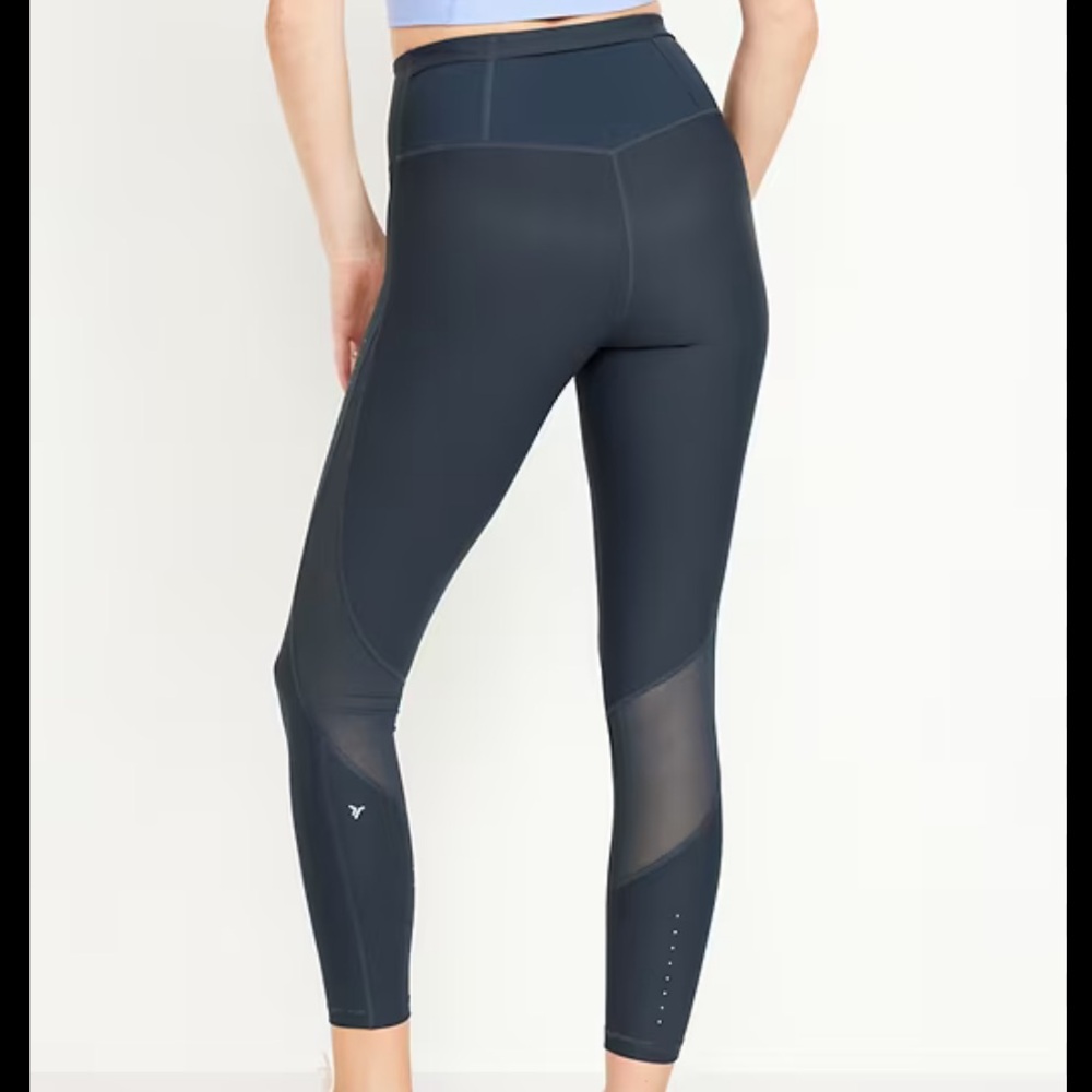 Old Navy Active PowerSoft High-Rise Leggings - Navy